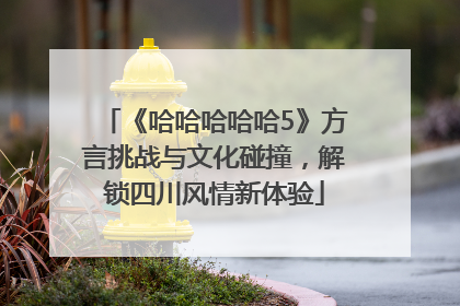 《哈哈哈哈哈5》方言挑战与文化碰撞，解锁四川风情新体验