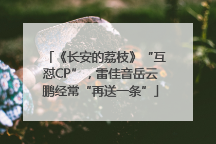 《长安的荔枝》“互怼CP”，雷佳音岳云鹏经常“再送一条”