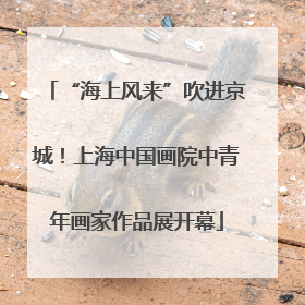“海上风来”吹进京城！上海中国画院中青年画家作品展开幕