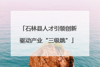石林县人才引领创新驱动产业“三级跳”