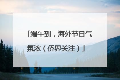 端午到，海外节日气氛浓（侨界关注）