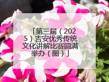 第三届（2025）吉安优秀传统文化讲解比赛圆满举办（图）