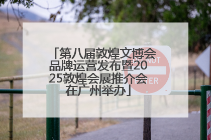 第八届敦煌文博会品牌运营发布暨2025敦煌会展推介会在广州举办