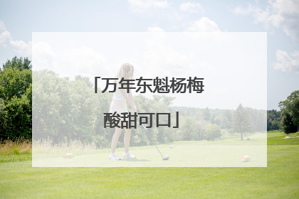 万年东魁杨梅 酸甜可口