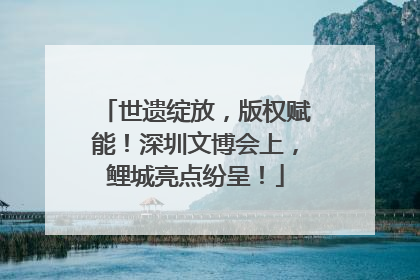 世遗绽放，版权赋能！深圳文博会上，鲤城亮点纷呈！