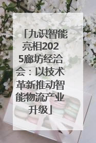 九识智能亮相2025廊坊经洽会：以技术革新推动智能物流产业升级