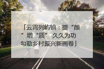 云霄列屿镇：提“颜”增“质” 久久为功勾勒乡村振兴新画卷