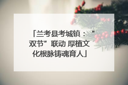 兰考县考城镇：“双节”联动 厚植文化根脉铸魂育人