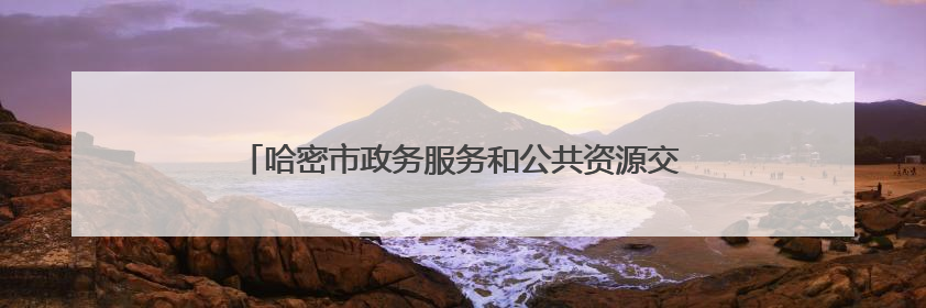 哈密市政务服务和公共资源交易中心赴豫考察学习先进经验