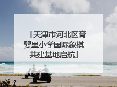 天津市河北区育婴里小学国际象棋共建基地启航