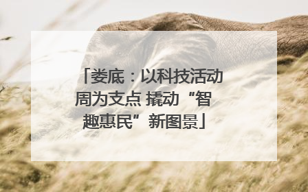 娄底：以科技活动周为支点 撬动“智趣惠民”新图景