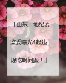 山东一地纪委监委曝光4起违规吃喝问题！