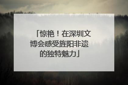 惊艳！在深圳文博会感受旌阳非遗的独特魅力