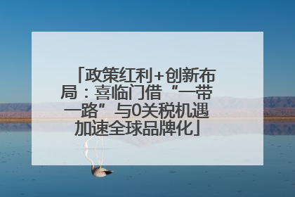 政策红利+创新布局：喜临门借“一带一路”与0关税机遇加速全球品牌化