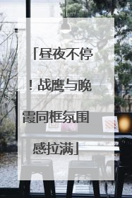 昼夜不停！战鹰与晚霞同框氛围感拉满