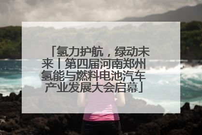 氢力护航，绿动未来丨第四届河南郑州氢能与燃料电池汽车产业发展大会启幕