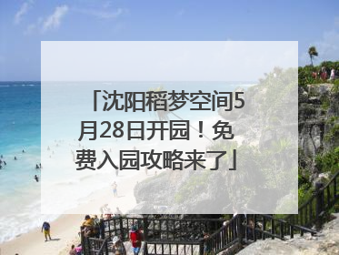 沈阳稻梦空间5月28日开园！免费入园攻略来了