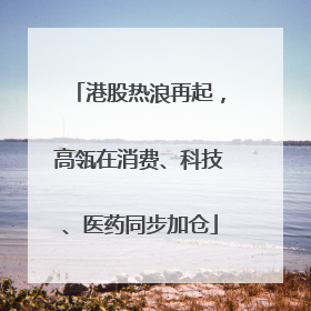 港股热浪再起，高瓴在消费、科技、医药同步加仓
