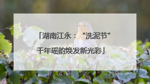 湖南江永：“洗泥节”千年瑶韵焕发新光彩