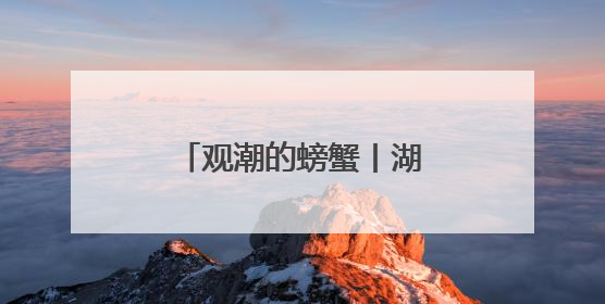 观潮的螃蟹丨湖南这里的村庄“合并同类项”