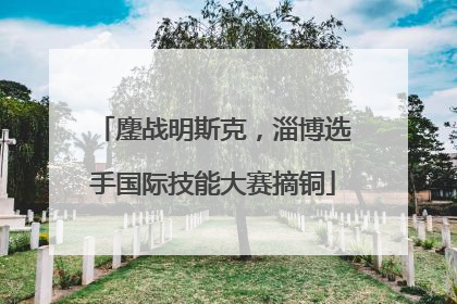 鏖战明斯克，淄博选手国际技能大赛摘铜