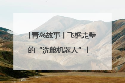 青岛故事丨飞檐走壁的“洗舱机器人”