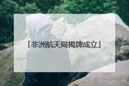 非洲航天局揭牌成立
