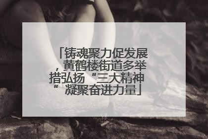 铸魂聚力促发展，黄鹤楼街道多举措弘扬“三大精神”凝聚奋进力量