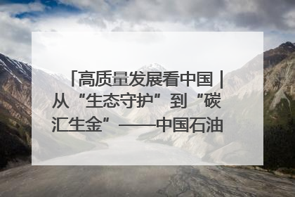 高质量发展看中国｜从“生态守护”到“碳汇生金”——中国石油大庆油田绿色蝶变